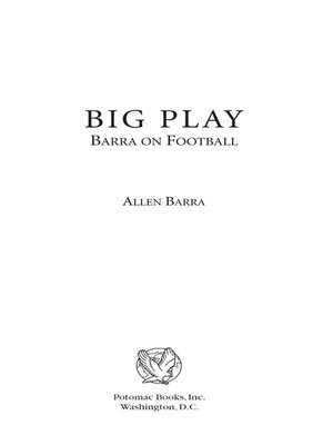 cover image of Big Play